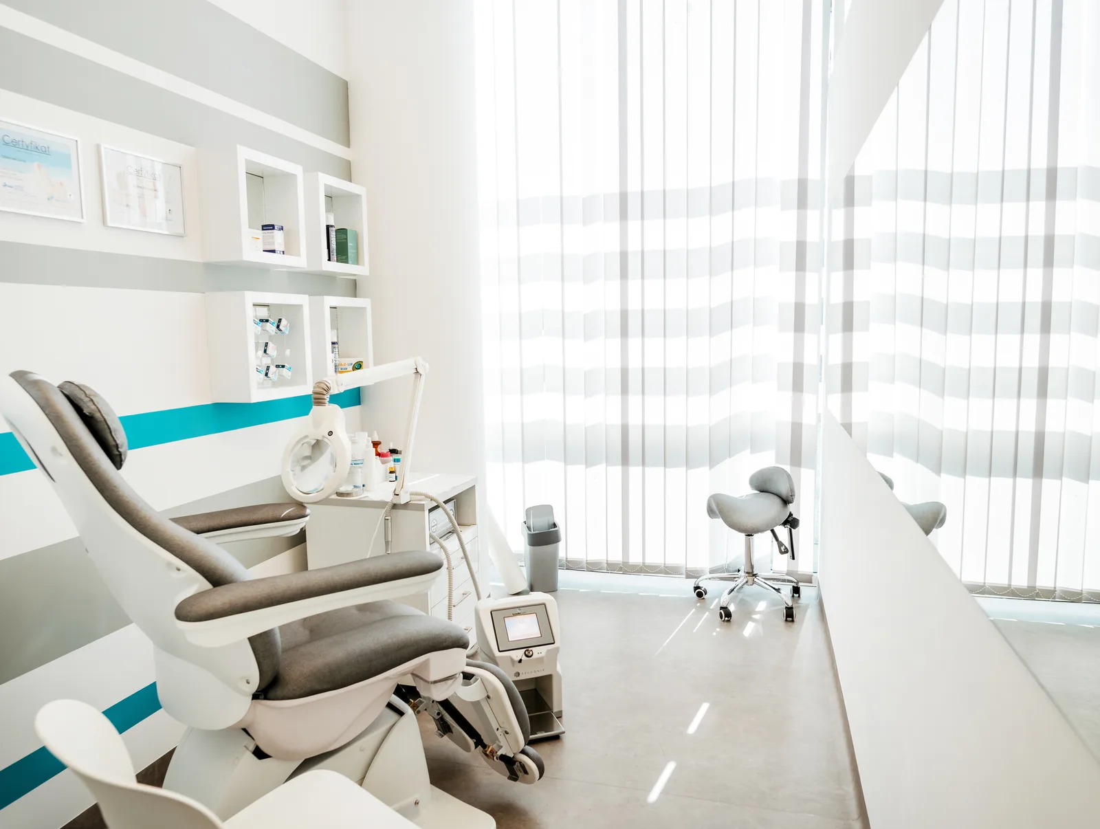 Gabinet FootMedica, w którym odbywa się badanie stóp